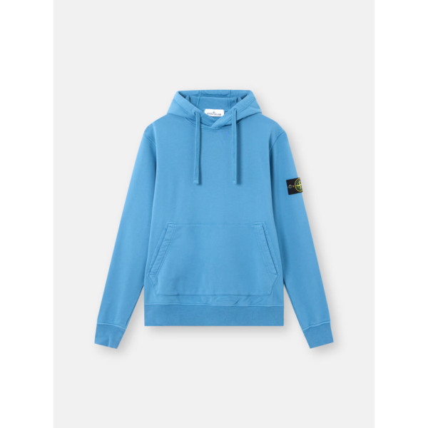 파우치 포켓 레귤러 핏 후드 스웨트셔츠