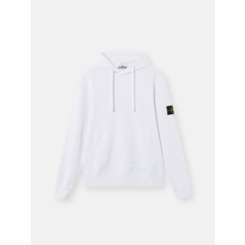 파우치 포켓 레귤러 핏 후드 스웨트셔츠