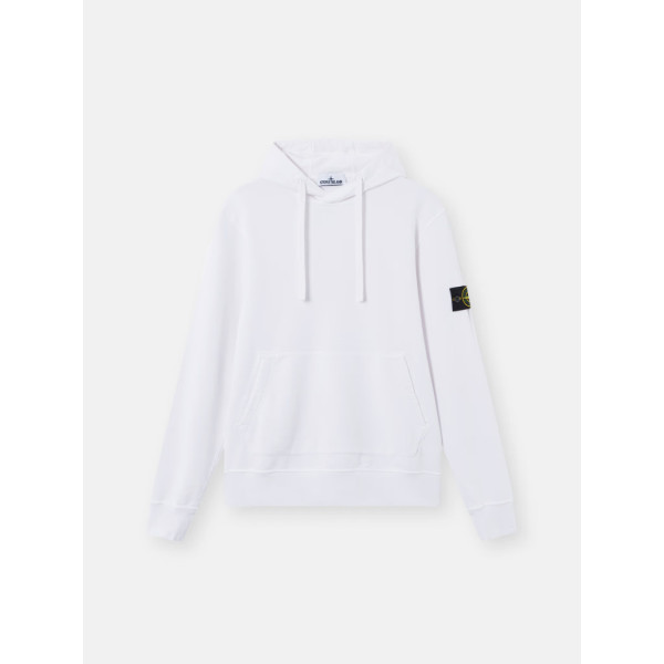 파우치 포켓 레귤러 핏 후드 스웨트셔츠