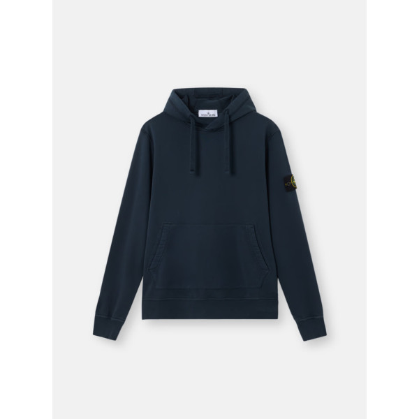 파우치 포켓 레귤러 핏 후드 스웨트셔츠