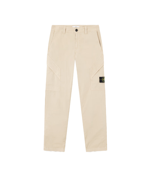 레귤러 핏 앵글드 지퍼 포켓 카고 팬츠