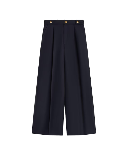 타이야 팬츠 - 울 개버딘