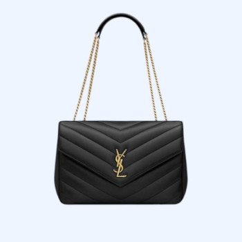 MATELASSÉ 램스킨 소재의 LOULOU 라지백