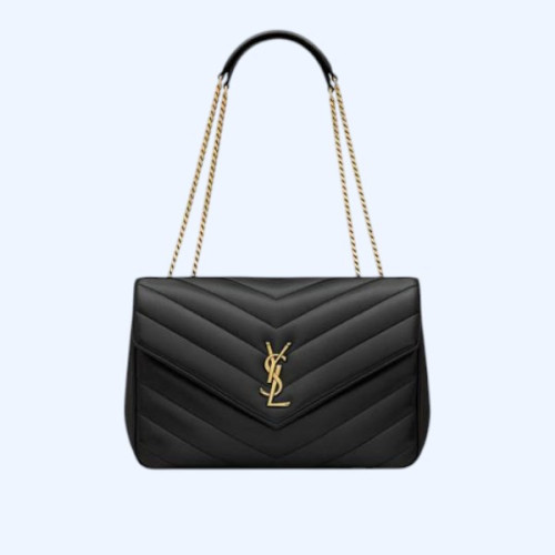 MATELASSÉ 램스킨 소재의 LOULOU 라지백