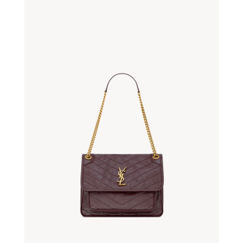 빈티지 가죽 소재 NIKI 미디엄 백