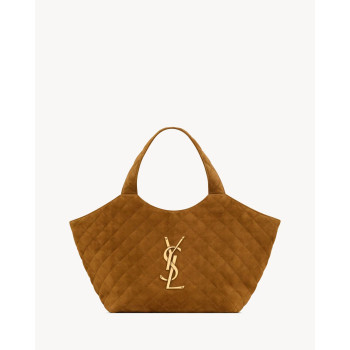 퀼팅 스웨이드 소재 ICARE 미디엄백