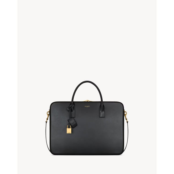 스무스 가죽 소재 SAC DE JOUR 라지 슬림 바울레토 백