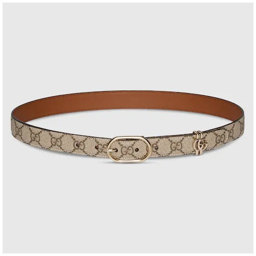 타원형 버클 GG 벨트