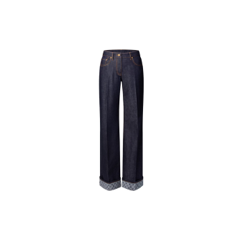 커프드 햄 플레어드 진