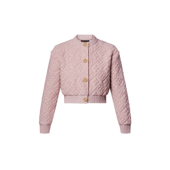 모노그램 타월링 가디건