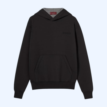 자수 저지 스웨트셔츠