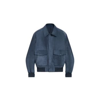 스웨이드 플라이트 재킷