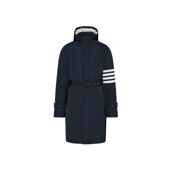 폴리 트윌 4-바 다운필 파카