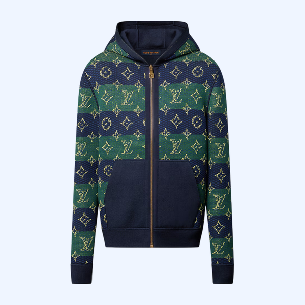 모노그램 더블 페이스 리버서블 후디