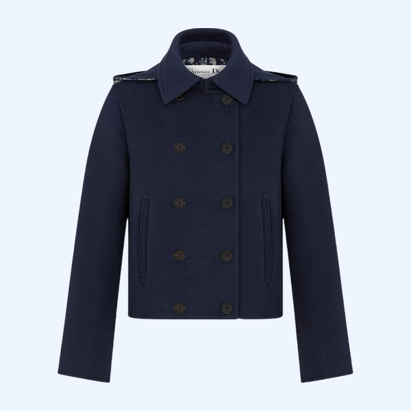 지퍼 후드 피코트