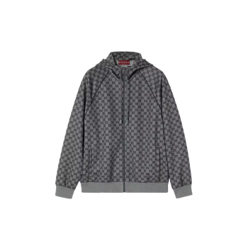 GG 네오프렌 지퍼 재킷