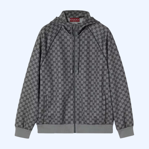 GG 네오프렌 지퍼 재킷