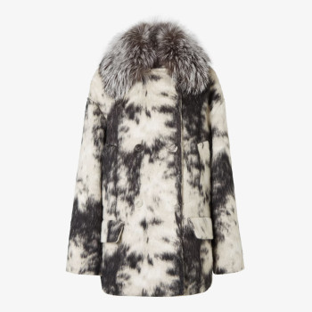 프로스트 파우나 울 코트