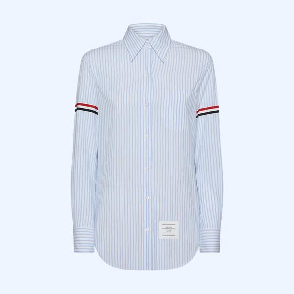 클래식 코튼 암밴드 셔츠