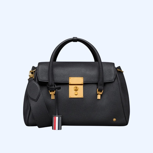 소프트 페블 그레인 볼튼 백