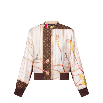 리버서블 네버풀 보머 재킷