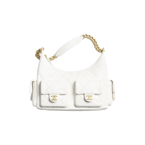 맥시 호보 백 화이트