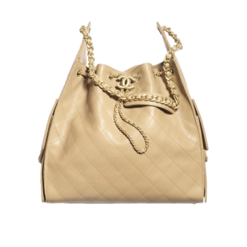 CHANEL 25 미디엄 백 골드