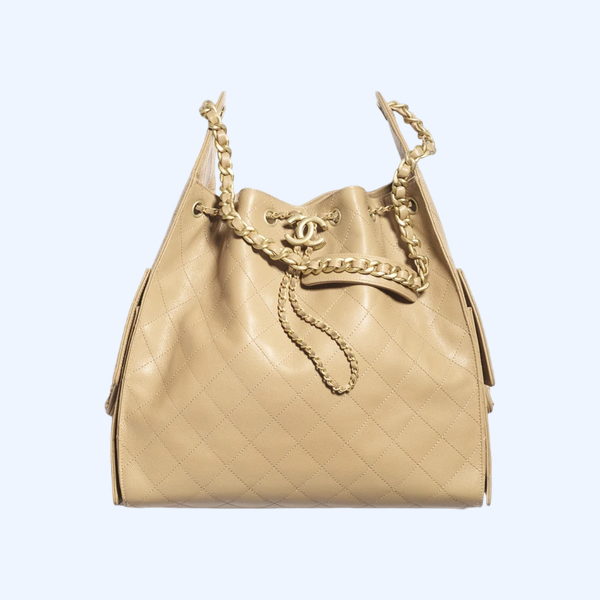 CHANEL 25 미디엄 백 골드