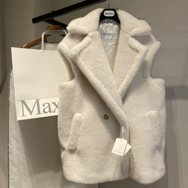 막스마라 테디베어 베스트 코트