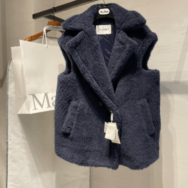 막스마라 테디베어 베스트 코트