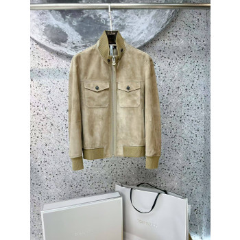 TF 리버스 스웨이드 모터사이클 재킷