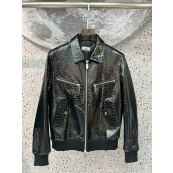 에르메스 악어무늬 소가죽재킷