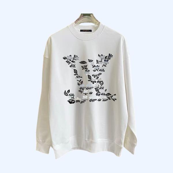 LV 라운드넥 로고 셧츠