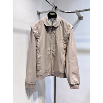 LV 라펠지퍼 봄버 재킷