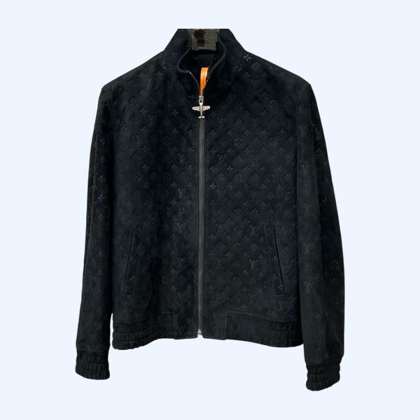 LV 머노그램 레더 스포츠 재킷
