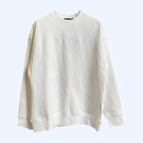 LV 자수로고 스웨트셔츠
