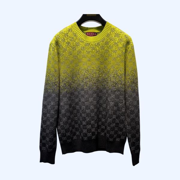 구찌 자카드 롱슬리브 스웨터