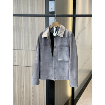 디올 스웨이드 재킷