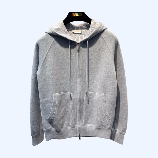 디올 코튼후드 드로스트링스웨트셔츠