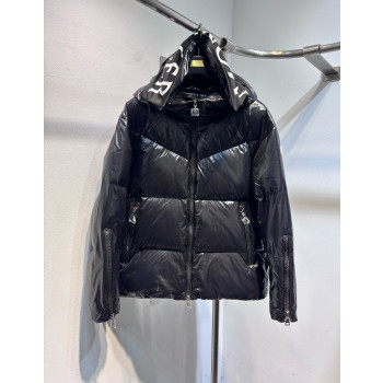 몽클레어 후페 후드 지퍼 숏다운 재킷