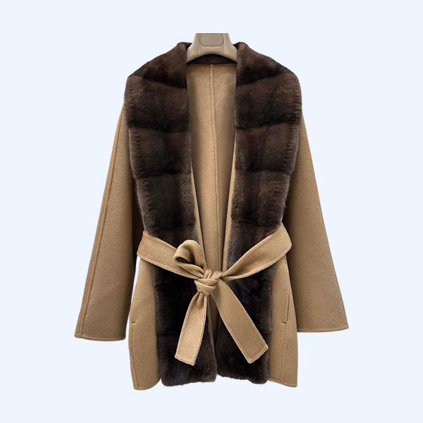 LP 세이블 밍크 캐시미어 코트