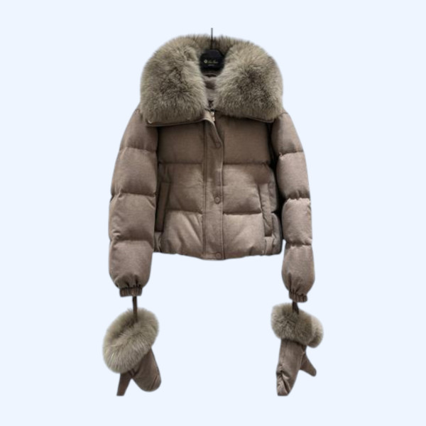 LP오버사이즈 폭스 퍼 퓨전 시티 재킷