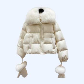 LP오버사이즈 폭스 퍼 퓨전 시티 재킷