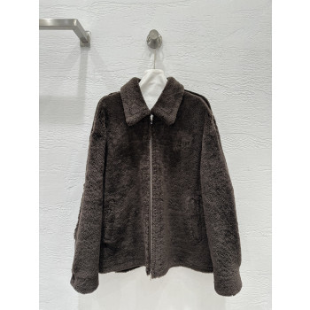 미우미우 그레인 퍼 올인원 미디엄 재킷