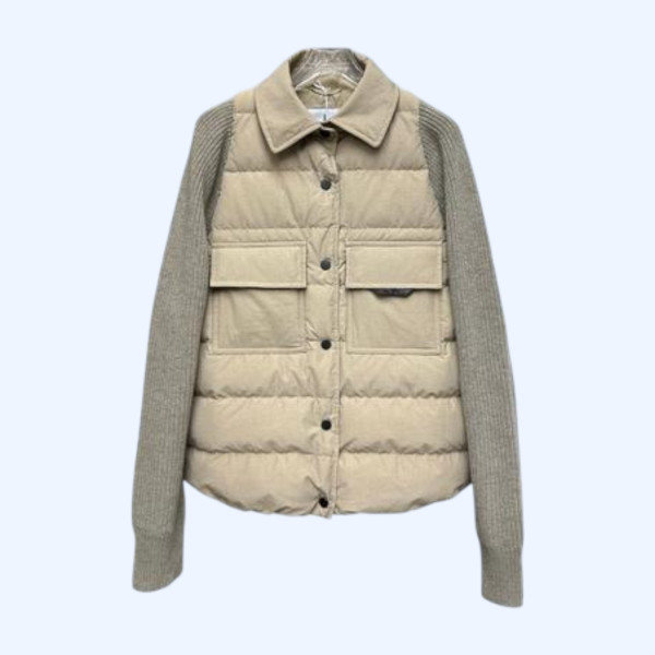 브루넬리 쿠치넬리 클래식 트레져 라펠 니트