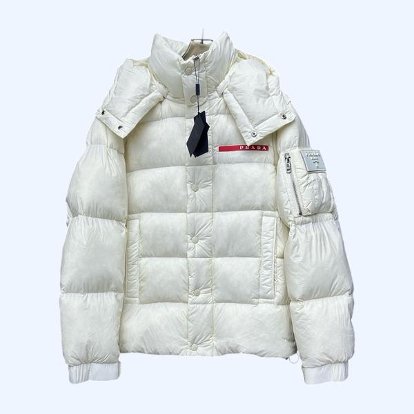 프라다 레드라벨 다운재킷