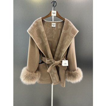 에르메스 클래식 프린트 하이엔드 울코트