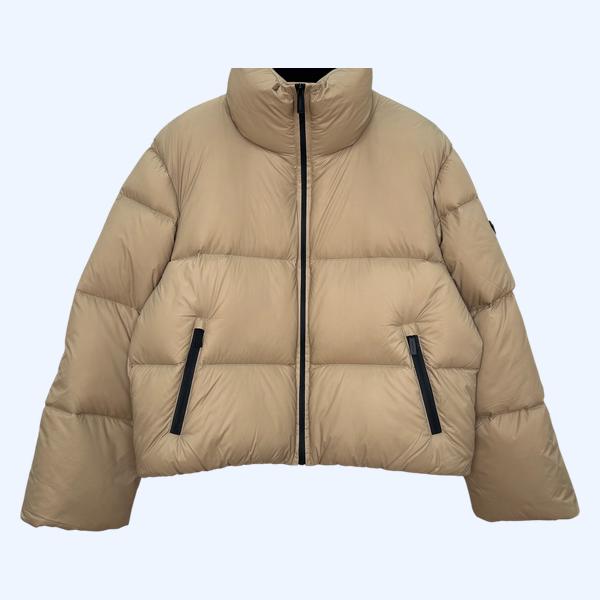 숏 스탠드업 칼라 다운재킷