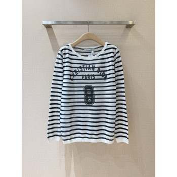 디올 니트 롱 슬러브 탑