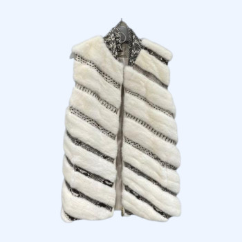 FD 파이썬 밍크 조끼